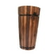 thumbnail image 2 of Maceta de barril de madera, jardinera para patio, interior y exterior, con asas ergonómicas, maceta para plantas de jardín, jardinera. Estilo A, 2 of 8