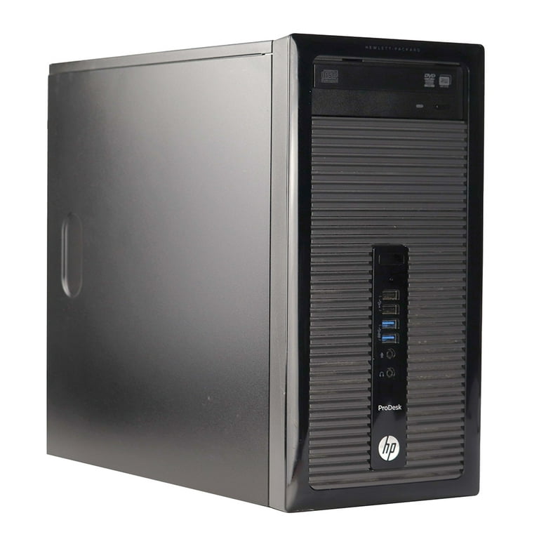 Restored HP Gaming PC Tower G1 Intel Core i3 Processor 16GB Memory