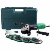 Mini Esmeriladora 4 1/2" Metabo HPT 980 watts 10,000 RPM con estuche y 5 discos