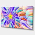 thumbnail image 2 of Vitrail Multicolore avec Spirales - Impression sur Toile Florale, 2 of 3