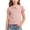 Watermelon Red, variant on Girls Ruffle Short Sleeve Golf Shirts Kids Turn Down Button Collar School Uniform Pink Blouses 1-15 Years
