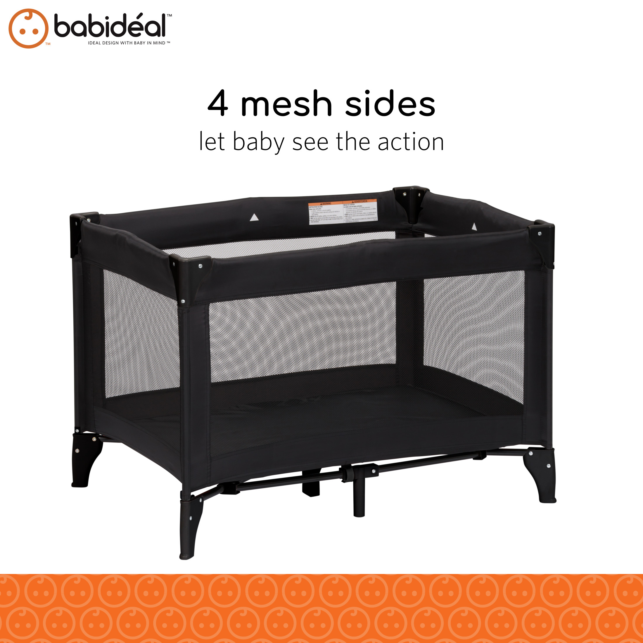 Babideal Portable Playpen For Babies With Mat photo 2