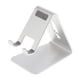 thumbnail image 4 of Soporte para Teléfono de Aluminio Soporte de Tableta Soporte de Escritorio con Agujero de Carga -Plata Macarena Soporte de escritorio de aluminio, 4 of 7