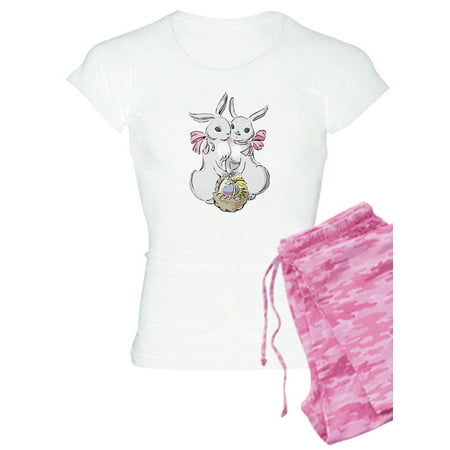 

CafePress - Easter Rabbits - Women s Light Pajamas