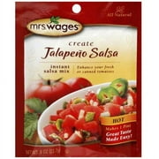 Wages Salsa Mix, Jalapeno, 0.8 Oz. (pack