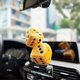 thumbnail image 2 of A pair of retro square mirrors hanging couple plush dice with dots car interior decoration, 2 of 5