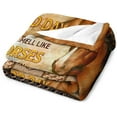 thumbnail image 3 of Horse Blanket Horse Gifts for Girls Boys Horse Throw Blanket for Couch Sofa Bed Soft Warm Flannel Fleece for Kids adultss50 x60, 3 of 6
