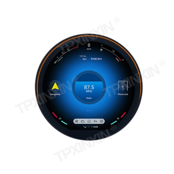 TPXINXIN 11.8 inch Car Radio For BMW MINI F60 2017-2023 Stereo Upgrade Touch Screen Wireless CarPlay Android Auto GPS Navigation