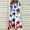 Light Blue, variant on Red White and Blue Dress, Attractive Design Dresses Clothes, Comfortable Party Favor Dresses, Memorable 4Th of July Dresses for Women, 250Th Anniversary Dresses Clothes for Work Place Size: L