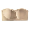 thumbnail image 1 of Sujetador bandeau sin tirantes y antideslizante para mujer - Sujetador cómodo sin aros, tallas S-XL, 1 of 3