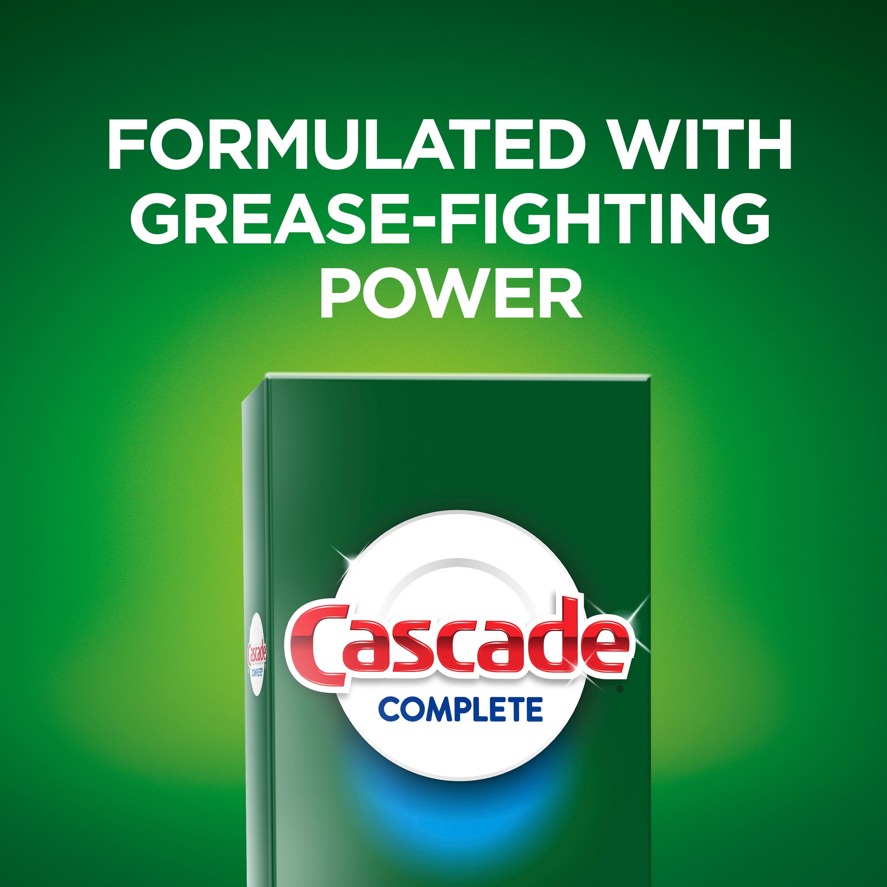 Cascade Complete Powder Dishwasher Detergent, Fresh Scent, 75 oz | 2 Packs