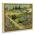thumbnail image 4 of Stupell Industries Van Gogh Garden at Arles Landscape & Nature Painting Gold Floater Framed Canvas Art Print Wall Art, 31 x 25, 4 of 10