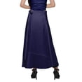 thumbnail image 4 of Moomaya Rayon Printed Long Length Skirt For Women Plus Size Tie Waist Maxi Skirt, 4 of 6