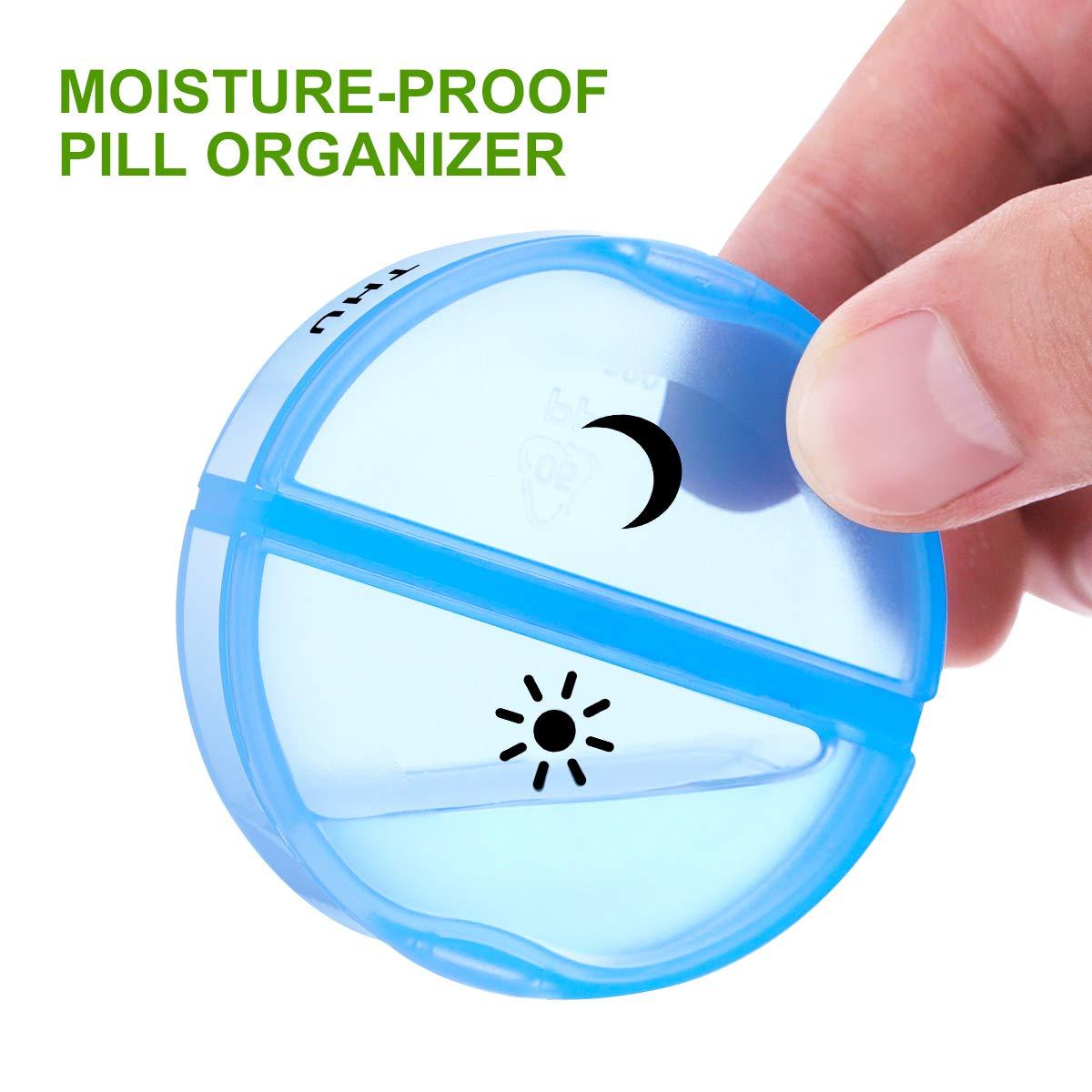 Sukuos Weekly AM/PM Pill Organizer photo 8