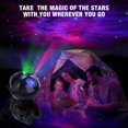 thumbnail image 2 of Hweilai Star Projector Galaxy Light,Night Light for Kids,Light Projector for Bedroom,Starry Nebula Ceiling LED Lamp,with Remote, 2 of 6