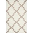 thumbnail image 3 of SAFAVIEH Cambridge Liam Geometric Wool Area Rug, Ivory/Beige, 3' x 5', 3 of 7