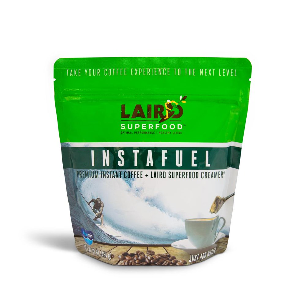 Laird Superfood Instafuel Premium Instant Coffee Plus Creamer 1 lb