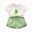 C69-Green, variant on Summer Toddler Girls 6-12 Months Girls Suit Fruit Plaid Print Children Two Piece Suit