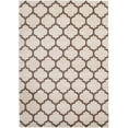 thumbnail image 1 of Rugs America 25808 Brooklyn Ivory Brown Rectangle Geometric Rug, 5 ft. 3 in. x 7 ft. 10 in., 1 of 1