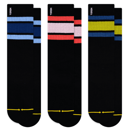 

Tall Haven Black Socks 3-Pack