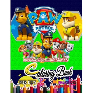 Paw Patrol Giant Coloring & Activity Book - 11x16 Inches, 24 Pages