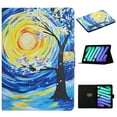 thumbnail image 1 of for iPad 10.9" (2022) 10th Generation Flip Leather Case with Fashion Pattern Card Slots Kickstand Shockproof Scratch Resistant Slim Case For iPad 10th 2022,F, 1 of 6