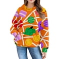 thumbnail image 4 of Mercatoo Children's Cute 3D Halloween Printed Casual and Fashionable Sweatshirts for Boys and Girls, 4 of 7