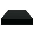 thumbnail image 4 of vidaXL Floating Wall Shelf Black 50x23x3.8 cm MDF, 4 of 5