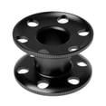 thumbnail image 3 of 2 Piezas Aleación De Aluminio Liviana Carrete De Dedo Naufragio Buceo Tecnología Línea De Guía Carrete Equipo De Esnórquel Baoblaze Buque de dedo de buceo, 3 of 8