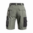 thumbnail image 7 of Men's Outdoor Quick Dry Lightweight Stretchy Shorts for Hiking, Tactical, Camping, Travel with 6 Pockets Green 2XL, 7 of 7
