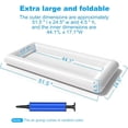 thumbnail image 4 of Mistayd 3 Pcs Bars de Service Gonflables Buffet de Glace Plateaux de Service Salade Support de Nourriture Boisson Refroidisseur Conteneurs Intérieur Extérieur Barbecue Pique-Nique Piscine Fournitures Luau Refroidisseur avec Bouchon de Vidange, 4 of 5