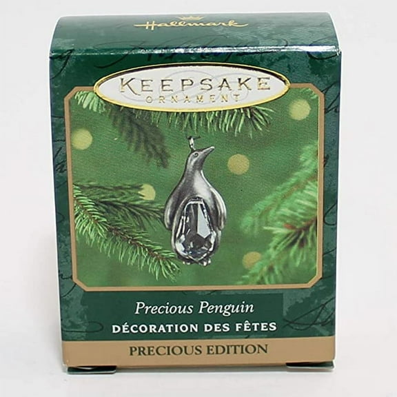 2000 Precious Penguin Hallmark Keepsake Christmas Tree Ornament - QXM6104
