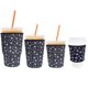 thumbnail image 3 of 2 estuches de café helado reutilizables - Estuche aislado para bebidas frías, estuche de café para bebidas de té con leche (grande), 3 of 5