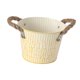 thumbnail image 1 of Maceta de hierro para macetas con asas para jardinería Beige, 1 of 9
