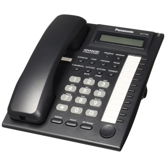Panasonic KX-T7730 Telephone Black