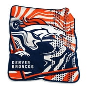 Denver Broncos 50" x 60" Swirl Raschel Throw Blanket