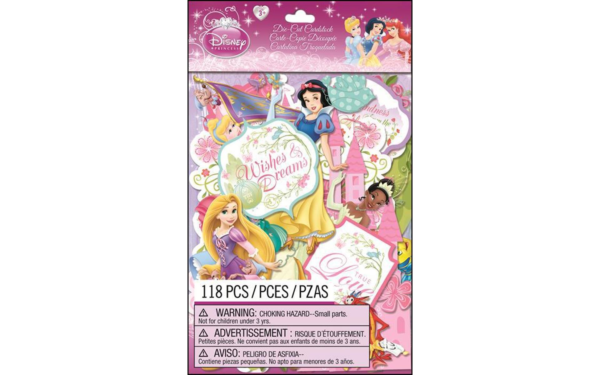 Disney Princess Cardstock Die Cuts, 118pk