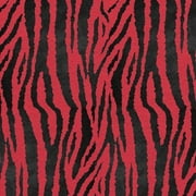 Kunin 9" x 12" Fancy Black & Shocking Pink Felt, 1 Each