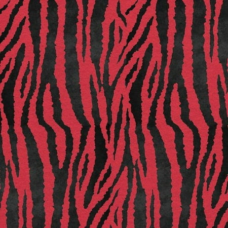 Kunin 9" x 12" Fancy Black & Shocking Pink Felt, 1 Each