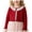 Wine, variant on WXFAZCVU Girls Cardigan School Clothes Kids Cotton Ruffle Long Sleeve Button Knit Sweater Size 7-8 Years