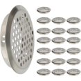 thumbnail image 1 of 20pcs 53mm Stainless Steel Ventilation Grille Round Mesh Breathable, 1 of 5