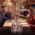 thumbnail image 7 of Costeam Valentine's Day Festive Table Flag, 33*275cm Gnome Print Linen Table Cloth, Large Dining Room Decor, Party Table Centerpiece, 7 of 7