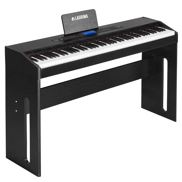 LAGRIMA Electric Digital Grand Console Keyboard Piano for Beginner
