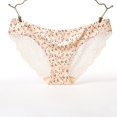 thumbnail image 1 of TrowBridge-bragas sexys para mujer, ropa interior de encaje de satén de seda, lencería hueca, agradable para la piel, calzoncillos cómodos, 1 of 4