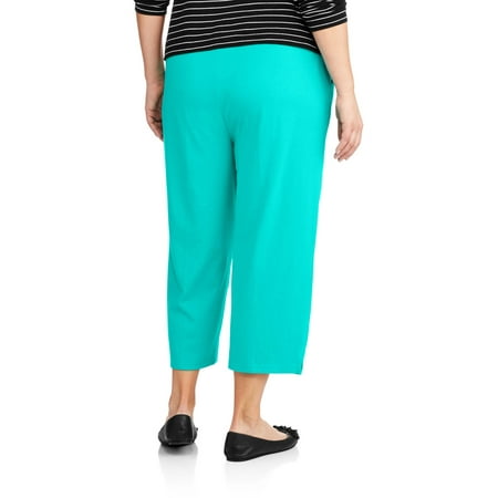 plus size capris walmart