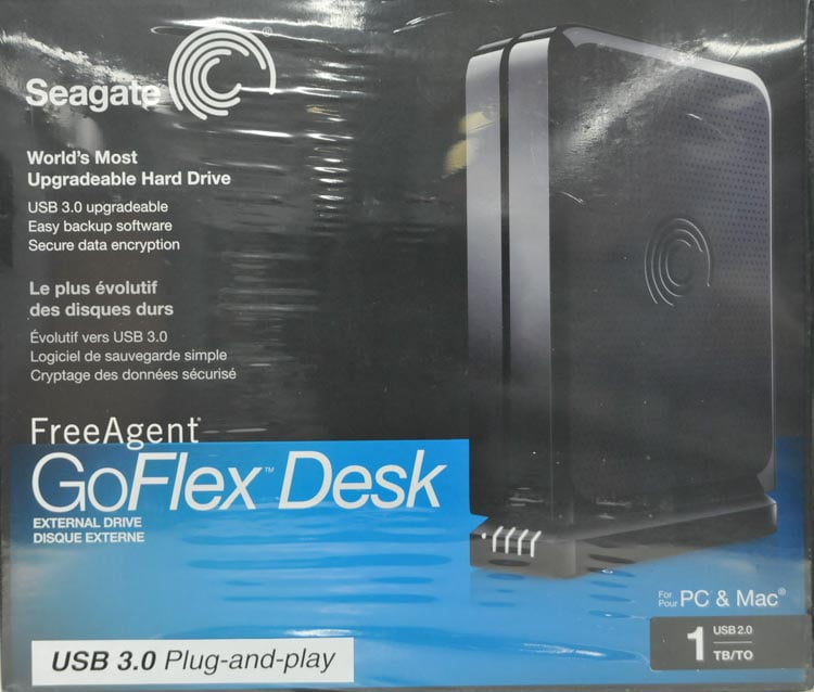 Seagate Freeagent Goflex 1tb Usb 3 0 Desktop External Hard Drive