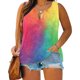 thumbnail image 2 of Blusa de chaleco sin mangas con cuello en V y estampado de tallas grandes suelta informal con estilo para mujer OAVQHLG3B Store lin121212, 2 of 5