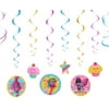 Trolls Hanging Party Decorations, 12pc