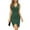 Dark Green, variant on ReTeiv Summer Dresses for Women 2024,Women's V Neck Sleeveless Cocktail Dresses Ruched Bodycon Dresses
