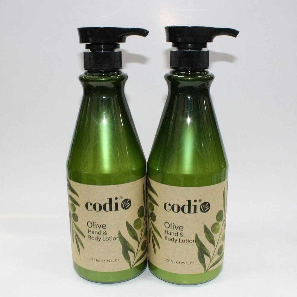 Codi Olive Oil Hand & Body Lotion 25 fl oz (Pack of 2)